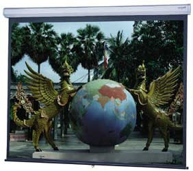 Da-Lite 79886 65" x 116" Model C® Matte White Screen with CSR 79886