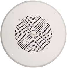 Bogen ASUG1DK 8" Active Ceiling Speaker 1W With Detachable Volume Knob, Bright White