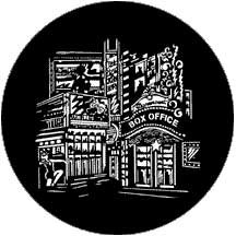 Rosco Laboratories 77444 Bright Lights Gobo 77444