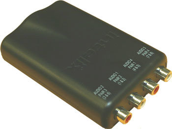 Intelix AVO-A4-F 4 Mono or 2 Stereo A/V Balun AVO-A4-F