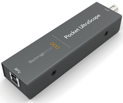 Blackmagic Design Pocket UltraScope PC Waveform Monitoring via USB 3.0 POCKET-ULTRASCOPE