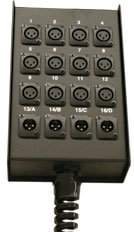 Rapco S6BLR 6-Channel Stage Box With Relief