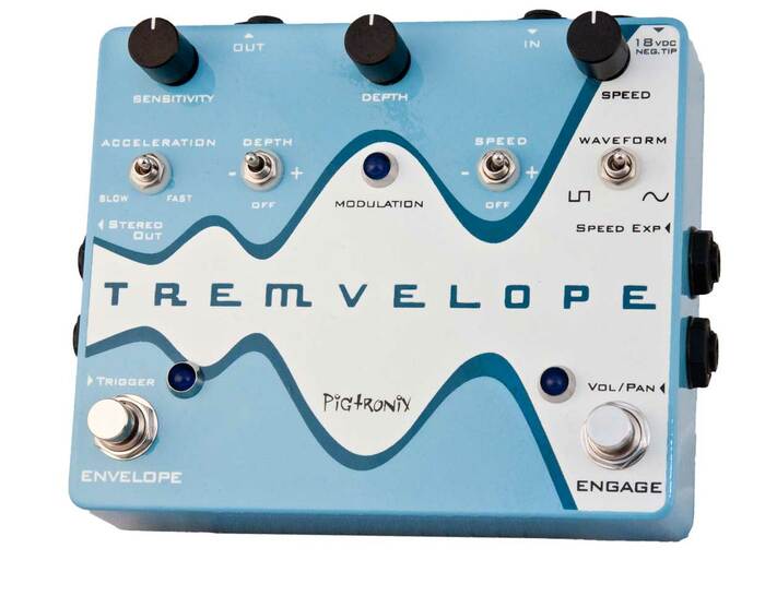 Pigtronix (Discontinued) TREMVELOPE Envelope Modulated Tremolo Pedal