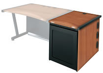 Middle Atlantic Products LD-1230DC LCD Monitoring Desk Side Rack, 12RU LD-1230DC