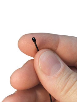 Countryman B6W5FF05B-SL B6 Lavalier Microphone for Shure wireless, -10dB, Black B6W5FF05B-SL