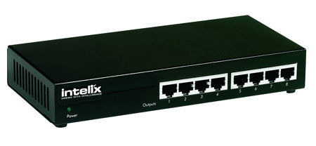 Intelix AVDA8-F Audio/Video Distribution Amplifier Balun AVDA8-F