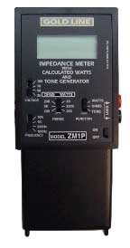 Goldline ZM1P Impedance Meter With Overload Protection