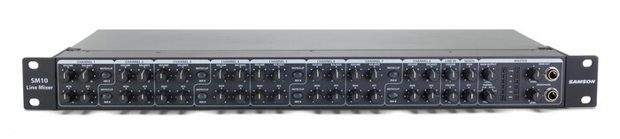 Samson SM10 Line Mixer, 19" Rackmount SM10