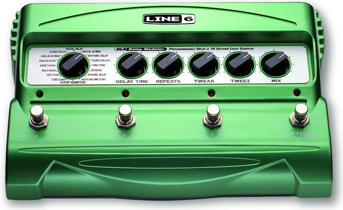 Line 6 DL4 Footswitch Vintage Delay Stompbox Modeler