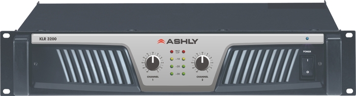 Ashly KLR-3200 2 Channel Power Amplifier with 650W per Channel @ 8 Ohms KLR3200