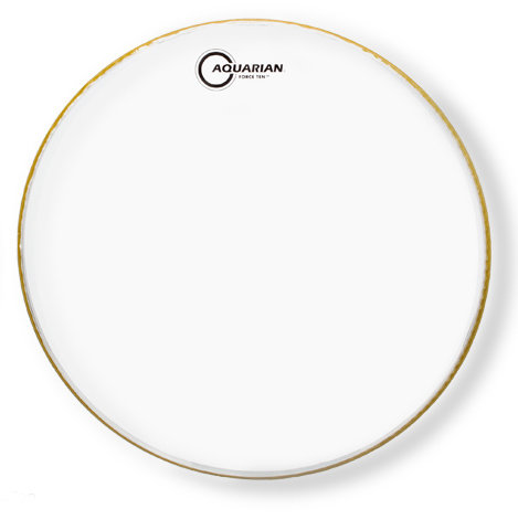 Aquarian Drumheads FOR14 14" Force Ten Clear Drum Head FOR14