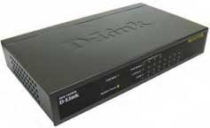 Philips Color Kinetics 120-000084-01 8-Port 10/100 Power Over Ethernet Switch With 4 PoE Ports