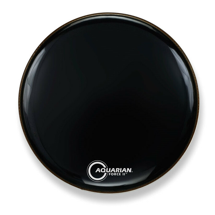 Aquarian Drumheads FR22BK 22" Bass Drum Head in Black FR22BK