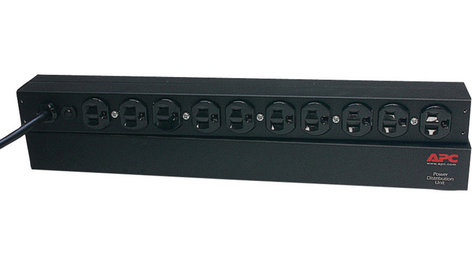 American Power Conversion AP9562 15A 20V 1RU Basic Rack Power Distribution Unit AP9562