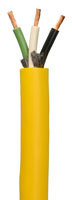 Coleman Cable 22449-250 Cable, 10/4 Suprene Yellow, 600V 22449-250