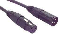 Pro Co MN-5 5' Mastermike XLRF To XLRM Microphone Cable
