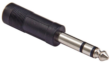Cable Up by Vu PF2-PM3-ADPTR 1/4" TS Female to 1/4" TRS Male Adapter PF2-PM3-ADPTR