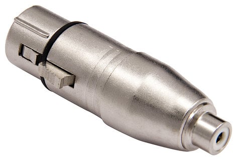 Cable Up by Vu RF-XF3-ADPTR RCA Female to XLR Female Adapter RF-XF3-ADPTR