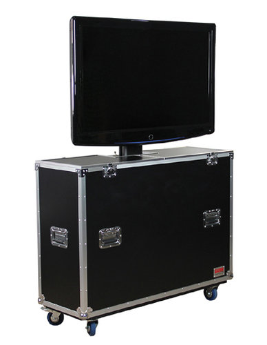 Gator Cases G-TOUR-ELIFT-55 Case, ATA, w/Electric LCD Lift G-TOUR-ELIFT-55