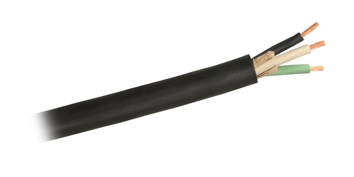 Coleman Cable 823328-1000 Cable 12/3 SJOOW 90C ROHS Blk 823328-1000