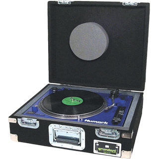 Grundorf Corp STT-RB Case Single SL1210 Trntble BLK STT-RB