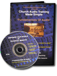 Church Prod. Resources FUNDAMENTALS-AUDIO Fundamentals of Audio, Church Audio Training DVD FUNDAMENTALS-AUDIO