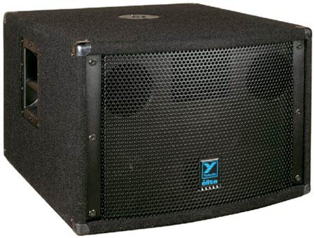 Yorkville LS1004B Dual 18" Subwoofer, 1400 Watts, Black Ultrathane Painted Finish LS1004B