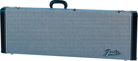 Fender 099-6101-406 Deluxe Hardshell Black Tweed Electric Guitar Case for Stratocaster®/Telecaster® Guitars 099-6101-406
