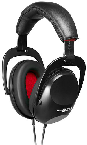 Direct Sound Headphones EX-25 Extreme Isolation Headphones in Black with -25 dB Passive Isolation EX-25