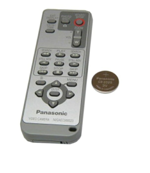 Panasonic VFA0474 Remote Control For Select Panasonic Cameras And Camcorders