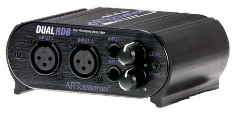 ART DUAL-RDB Reamp Direct Box, 2 Channel DUAL-RDB