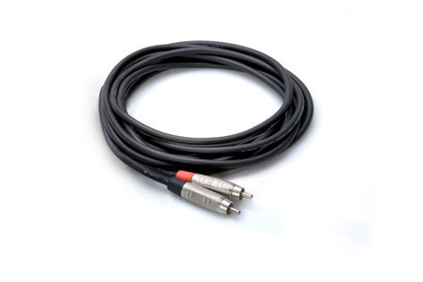 Hosa HRR-010 Pro Unbalanced Interconnect Cable, REAN RCA to RCA, 10ft HRR-010