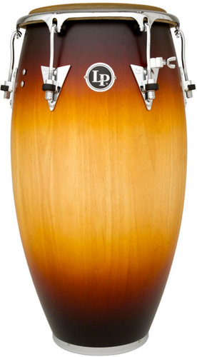 Latin Percussion LP552X-MSB 12-1/2" Classic Model Tumbadora in Matte Sunburst Finish with Chrome Hardware LP552X-MSB