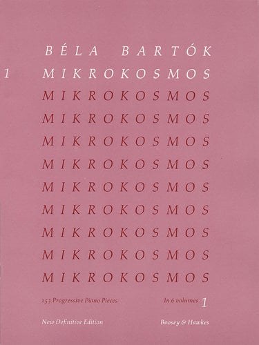 Hal Leonard 48011048 Teaching Piano Music, Classic, Mikrokosmos Vol.1 48011048