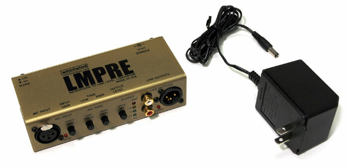 Whirlwind LMPRE Single Channel Microphone Preamp With Peak Limiter