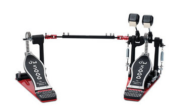 DW DWCP5002TD4 5000 Series (TD4) Kick Pedal, Double, w/ Bag DWCP5002TD4