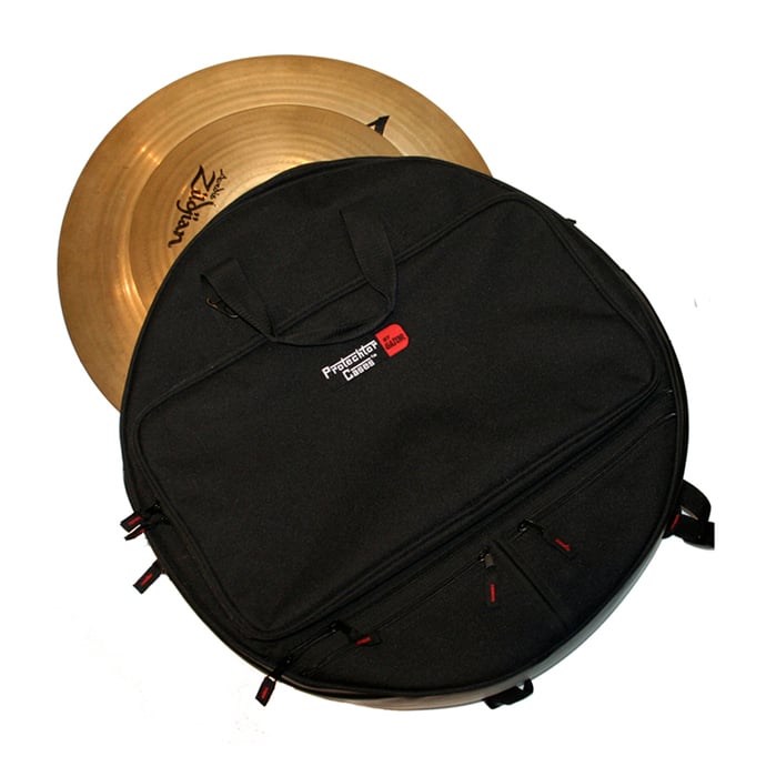 Gator Cases GP-CYMBAK-22 22" Padded Cymbal Backpack from Protechtor GP-CYMBAK-22