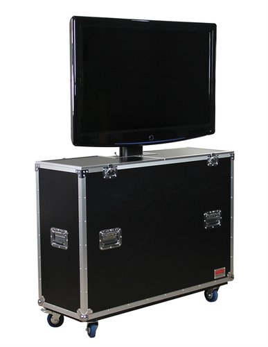 Gator Cases G-TOUR-ELIFT-47 ATA Wood Case with Electric Lift & Casters, for LCD & Plasma screens G-TOUR-ELIFT-47