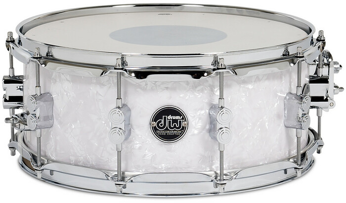 DW DRPF5514SS 5.5" X 14" Performance Series HVX Snare Drum In FinishPly Finish
