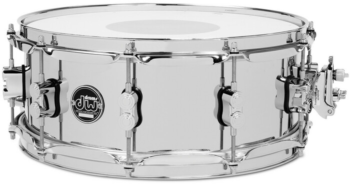 DW DRPM5514SSCS 5.5" X 14" Performance Series Steel Snare Drum In Chrome