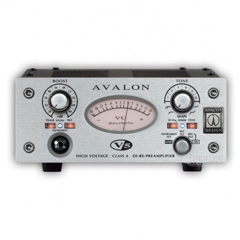 Avalon V5 Preamp, DI-Re-Mic, Class-A V5-AVALON