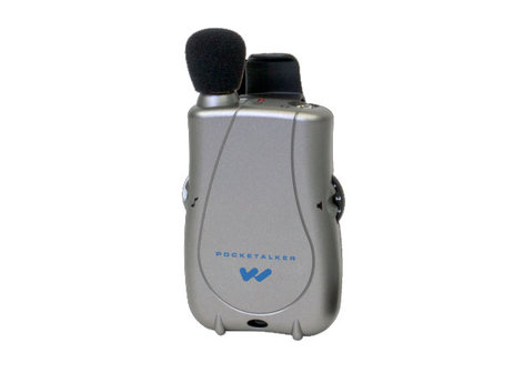 Williams Sound PKT-D1-H26 Pocket Talker System with the Wideragen HED 026 Headphone PKT-D1-H26