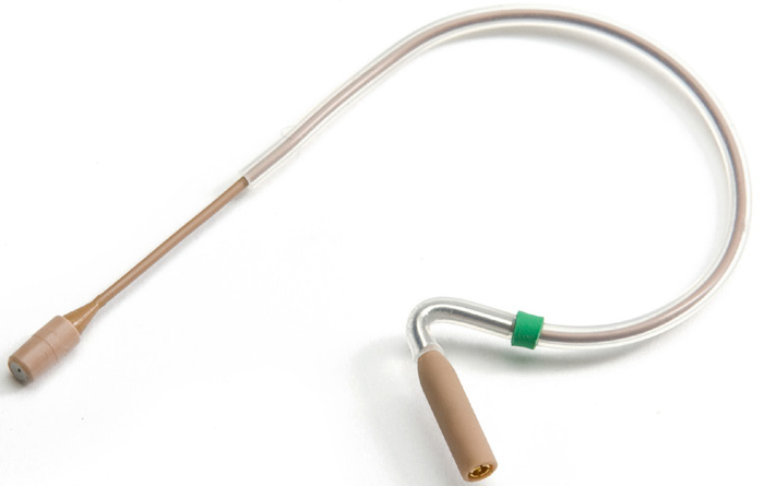 Countryman E2P5B1.5 E2 Earset Microphone for Phantom-Powered wireless, Black (Tan shown) E2P5B1.5