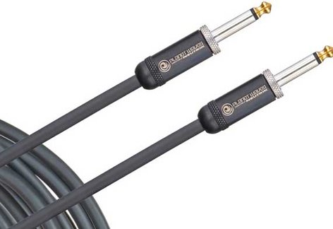 D`Addario PW-AMSG-10 10 Ft. 1/4" TS Male-to-Male Instrument Cable