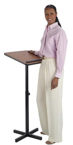 AmpliVox W330 Xpediter Adustable Lectern Stand W330