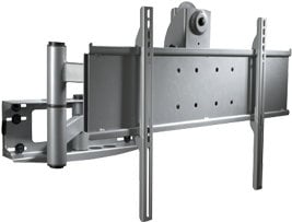 Peerless PLA50-UNLP Black Articulating Arm for 32"-65" Flat Panel Displays with Universal Adapter Plate PLA50-UNLP