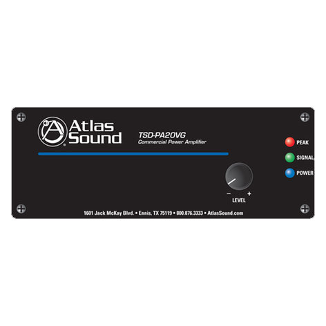 Atlas IED TSD-PA20VG 20W Mono Amplifier