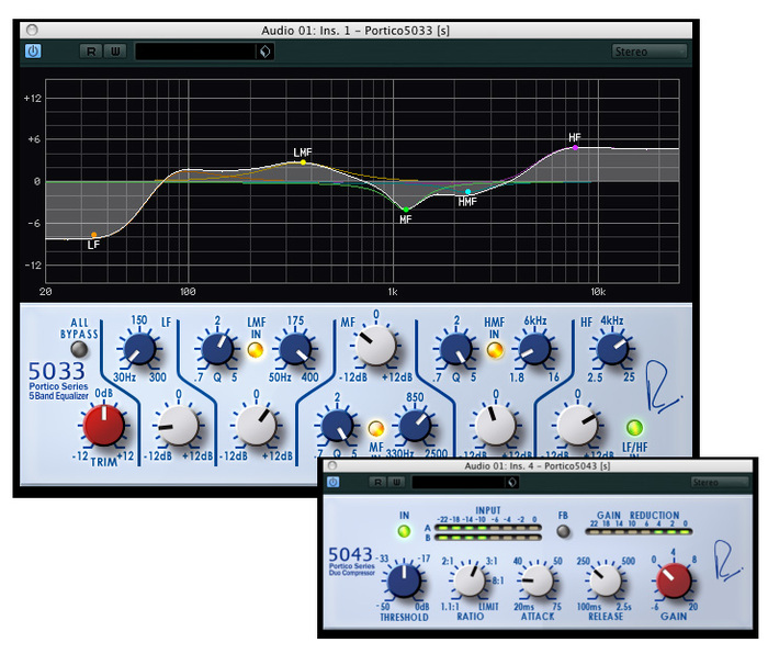 Steinberg RND Portico Plug-in Bundle Portico 5033 EQ and 5043 Compressor (VST/AU) RND-PORTICO-BUNDLE