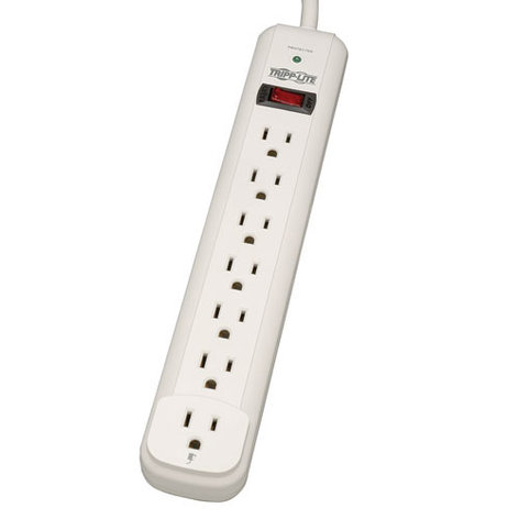 Tripp Lite TLP725 Surge Protector, 7 out 25ft Cord TLP725