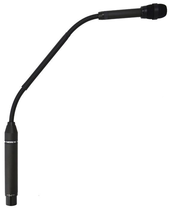 Earthworks FMR500/HC 19" Podium Gooseneck Hypercardioid Microphone, Rigid Center, 20Hz-20kHz